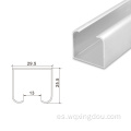 Vidrio de ferrocarril de elevación de aleación de perfil de aluminio industrial